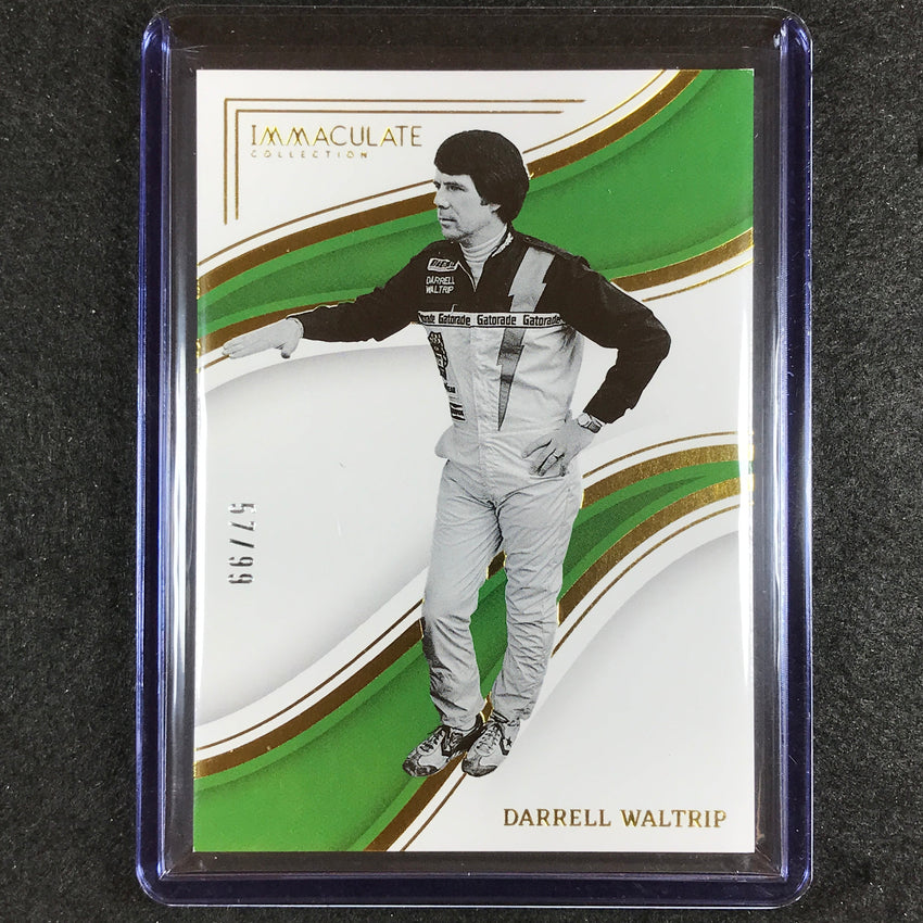 2023 Chronicles Racing Darrell Waltrip Immaculate Base 57/99