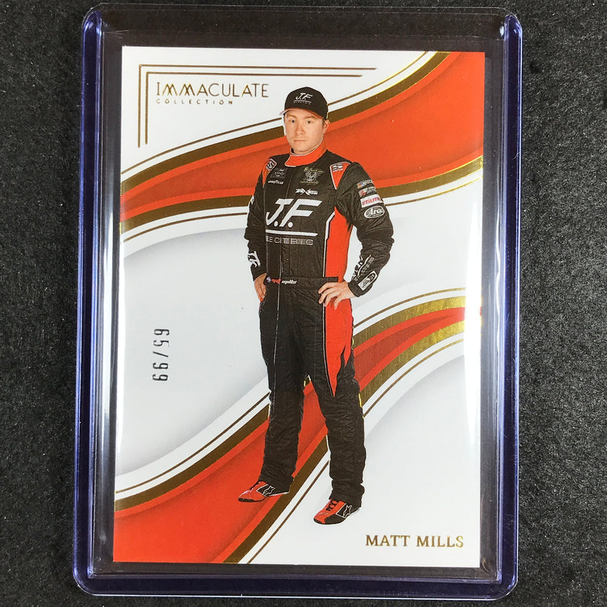 2023 Chronicles Racing Matt Mills Immaculate Base 65/99