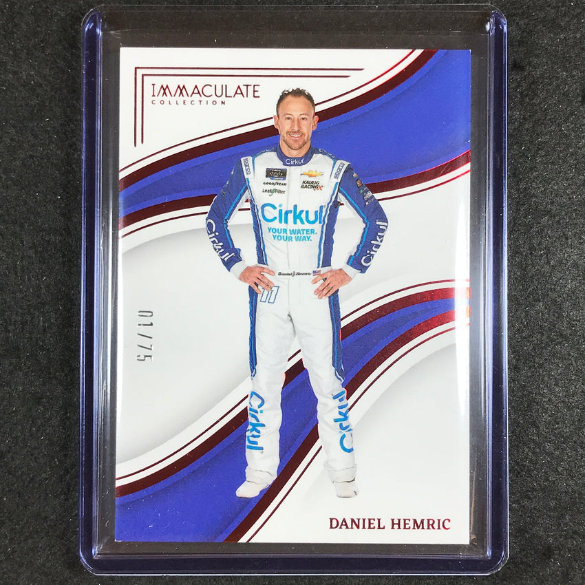 2023 Chronicles Racing Daniel Hemric Immaculate Red 1/75