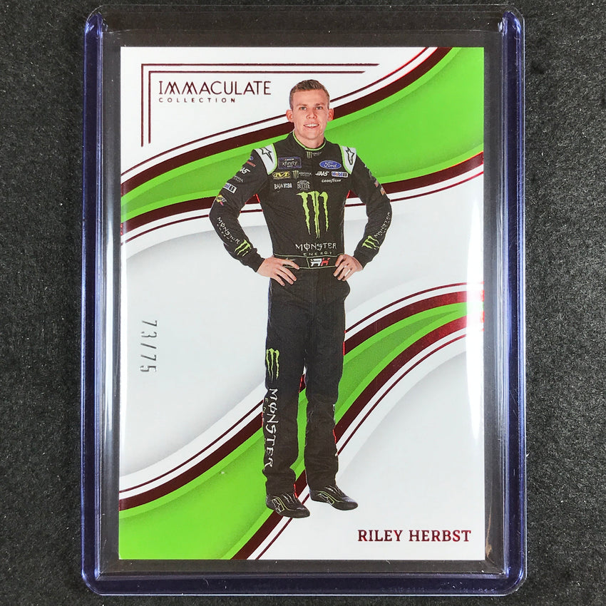 2023 Chronicles Racing Riley Herbst Immaculate Red 73/75