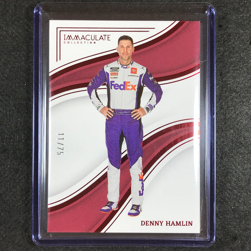 2023 Chronicles Racing Denny Hamlin Immaculate Red 11/75