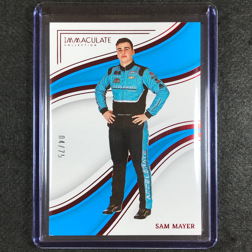 2023 Chronicles Racing Sam Mayer Immaculate Red 4/75