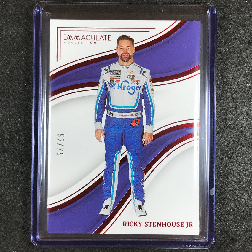 2023 Chronicles Racing Ricky Stenhouse Jr Immaculate Red 52/75