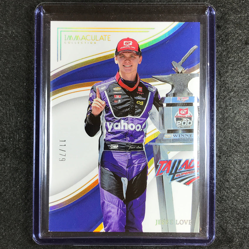 2023 Chronicles Racing Jesse Love Immaculate Gold Holo 11/79