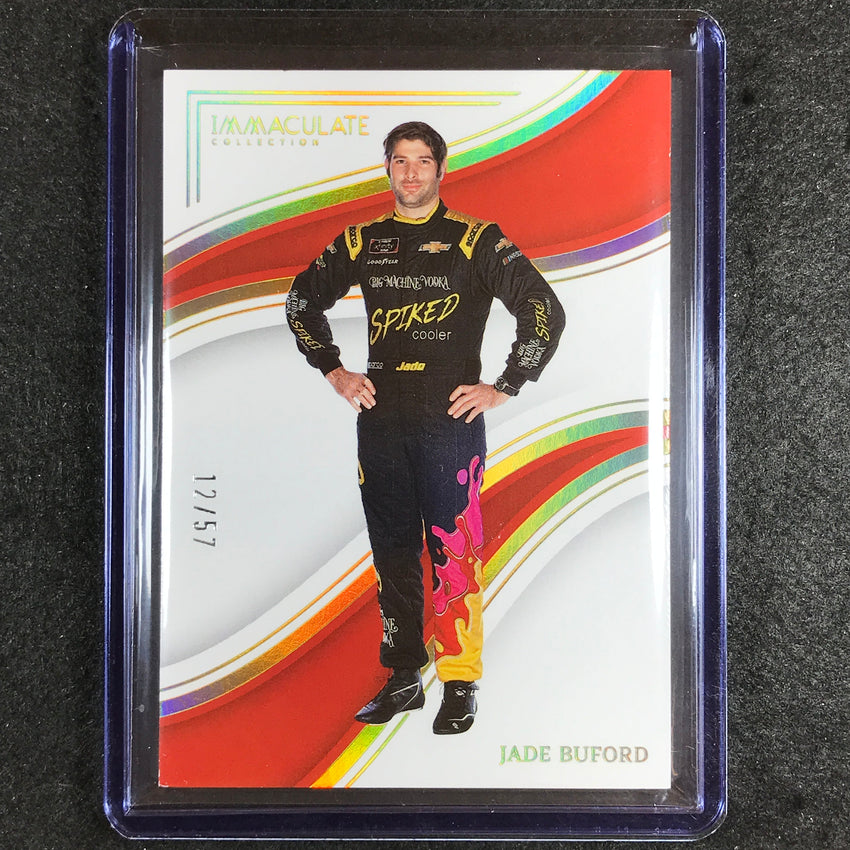 2023 Chronicles Racing Jade Buford Immaculate Gold Holo 12/57