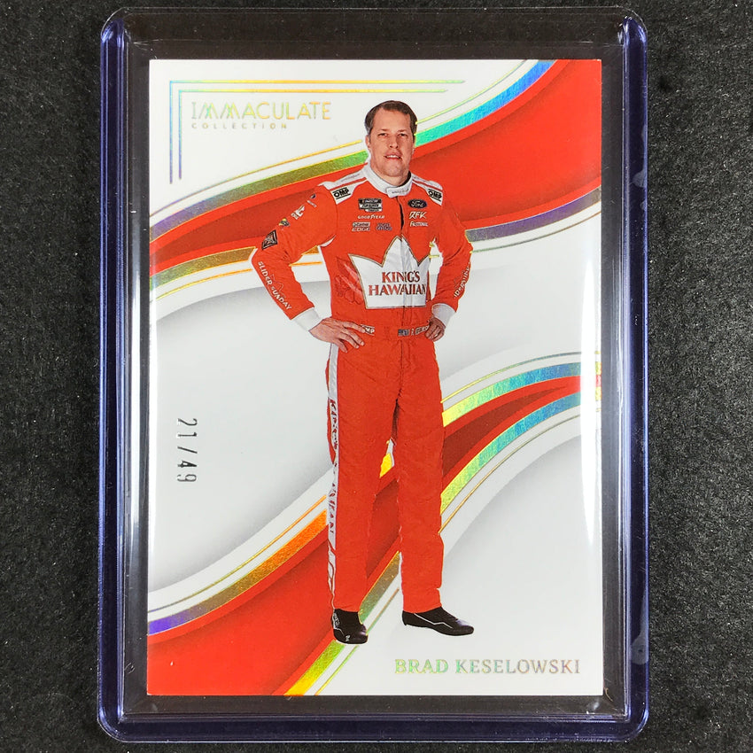 2023 Chronicles Racing Brad Keselowski Immaculate Gold Holo 21/49