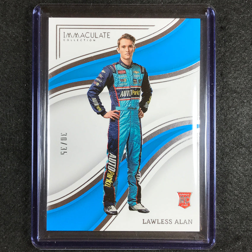 2023 Chronicles Racing Lawless Alan Immaculate Rookie Silver 30/35
