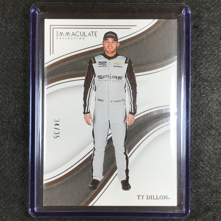 2023 Chronicles Racing Ty Dillon Immaculate Silver 34/35