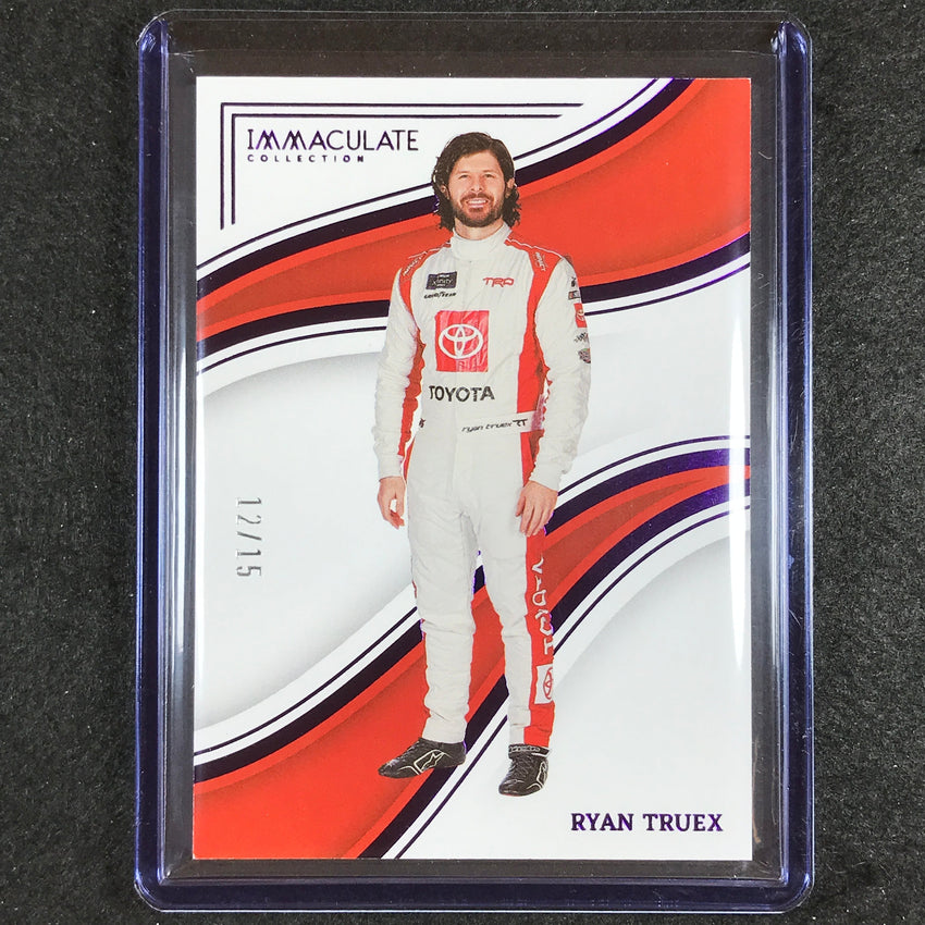 2023 Chronicles Racing Ryan Truex Immaculate Purple 12/15