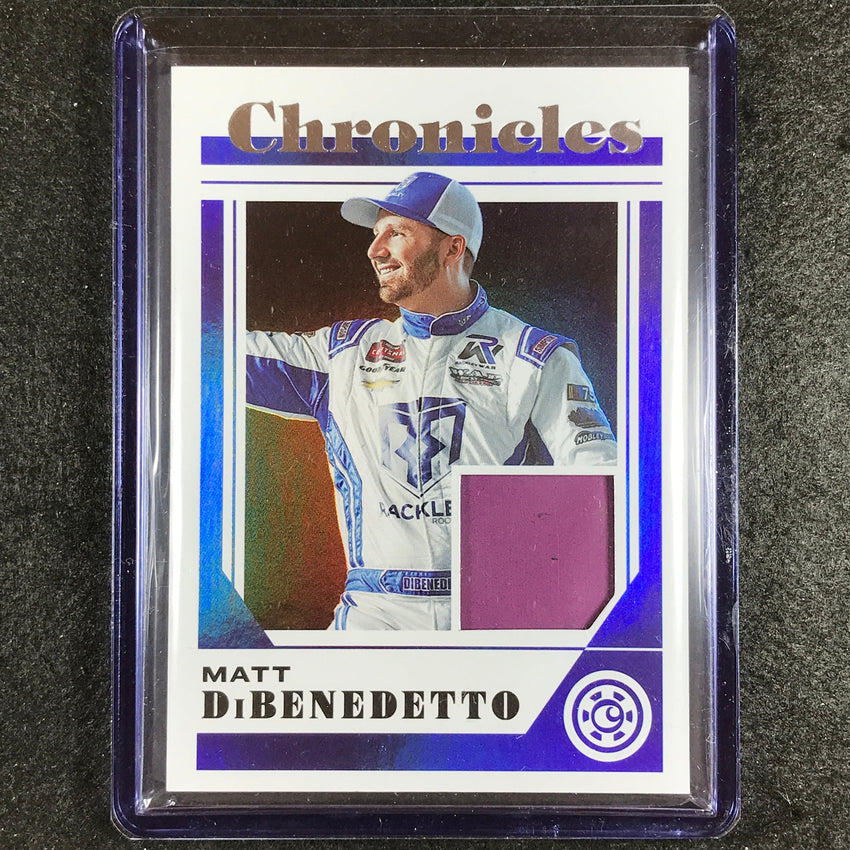 2023 Chronicles Racing MATT DIBENEDETTO Chronicles Swatches Jersey Relic #MD (A)