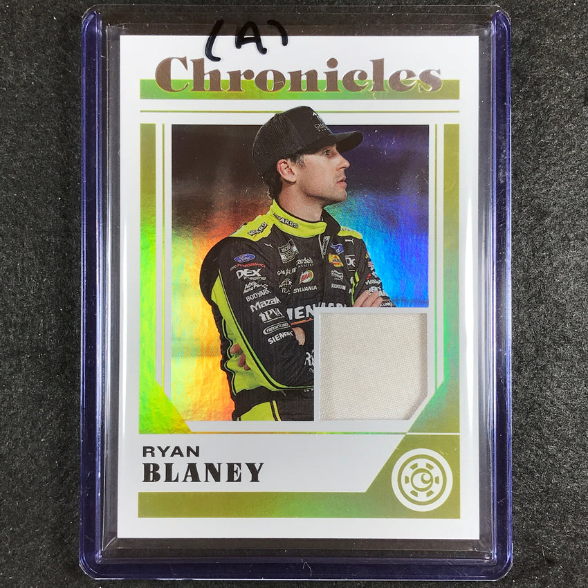 2023 Chronicles Racing RYAN BLANEY Chronicles Swatches Jersey Relic (A) #RB