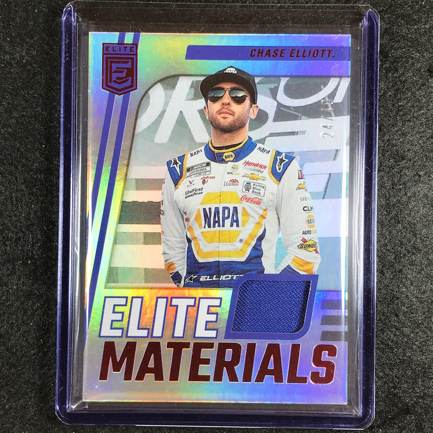 2023 Chronicles Racing Chase Elliott Elite Materials Jersey Relic Red 24/49