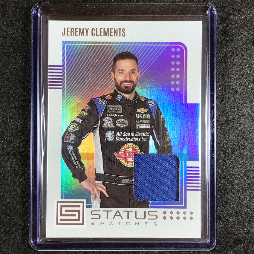 2023 Chronicles Racing Jeremy Clements Status Swatches Jersey Relic #Jc