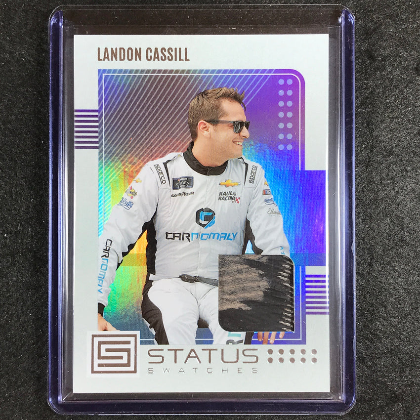 2023 Chronicles Racing LANDON CASSILL Status Swatches Jersey Relic (A) #LC