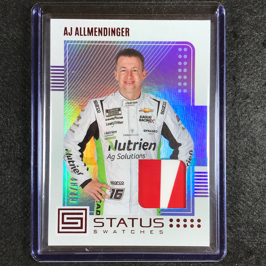 2023 Chronicles Racing Aj Allmendinger Status Swatches Jersey Relic Red 48/49