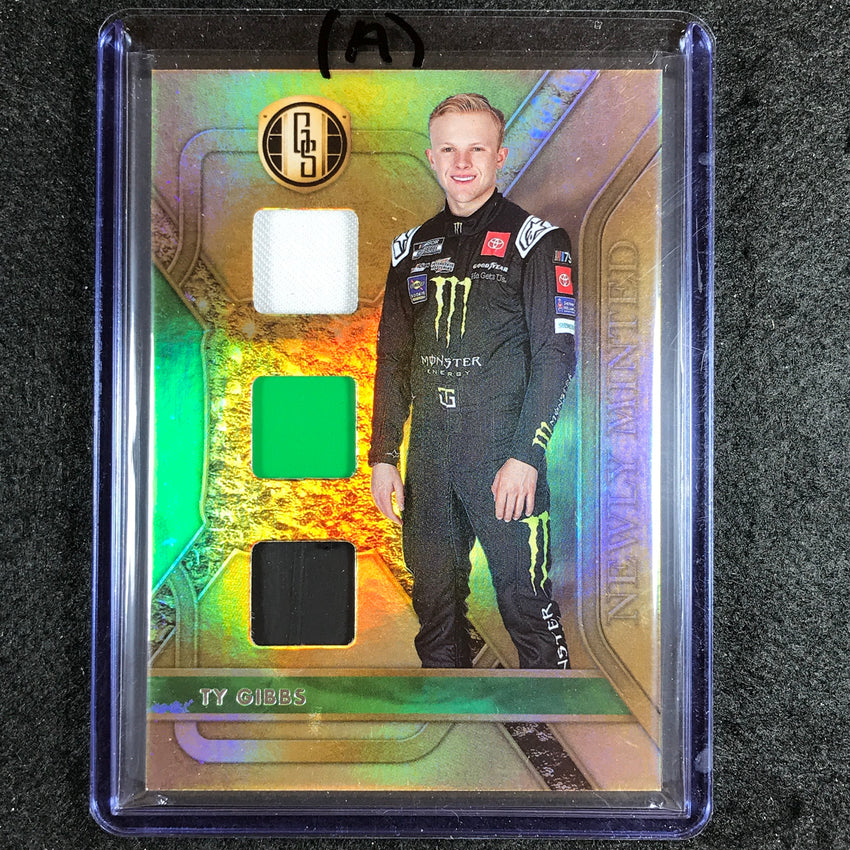 2023 Chronicles Racing Ty Gibbs Gold Standard Newly Minted Jersey Relic A No Ty