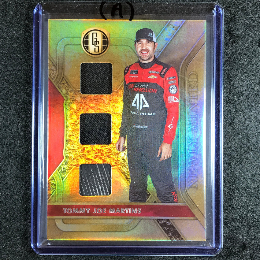 2023 Chronicles Racing TOMMY JOE MARTINS Gold Standard Newly Minted Jersey (A)