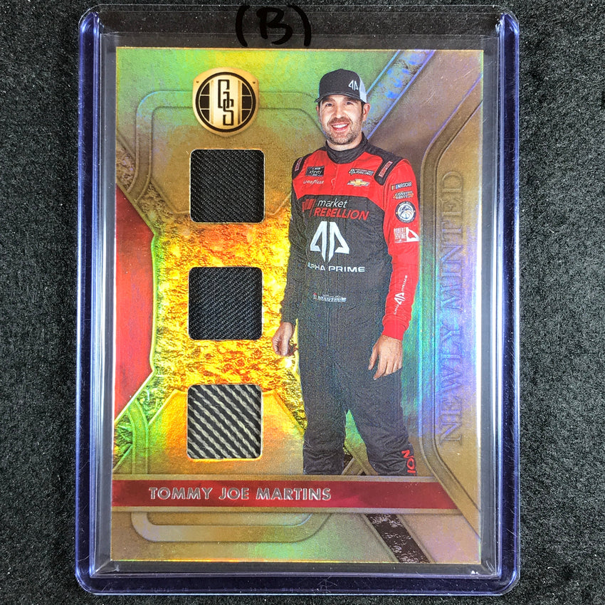 2023 Chronicles Racing TOMMY JOE MARTINS Gold Standard Newly Minted Jersey (B)