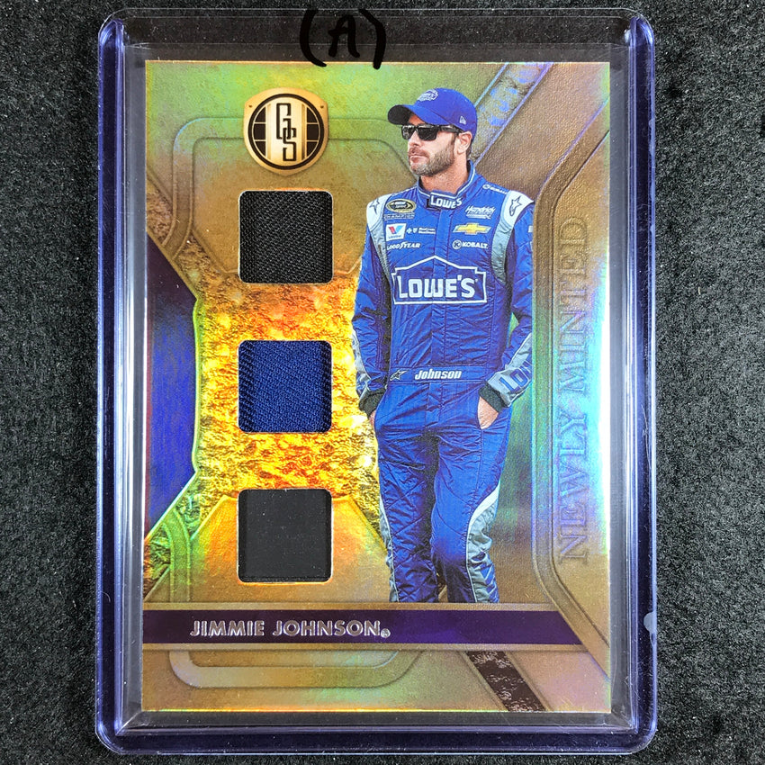 2023 Chronicles Racing JIMMIE JOHNSON Gold Standard Newly Minted Jersey (A) No. JJ