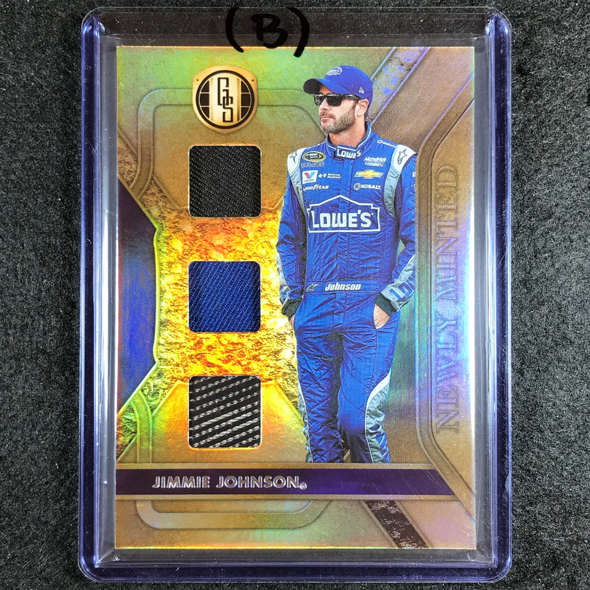 2023 Chronicles Racing JIMMIE JOHNSON Gold Standard Newly Minted Jersey (B) No. JJ