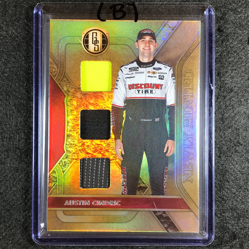 2023 Chronicles Racing AUSTIN CINDRIC Gold Standard Newly Minted Jersey (B) #AC