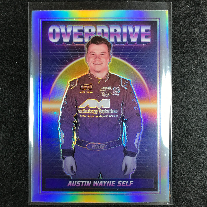 2023 Chronicles Racing Austin Wayne Self Overdrive Rookie Holo Silver Prizm #7