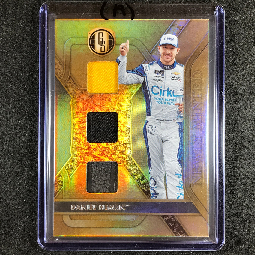 2023 Chronicles Racing DANIEL HEMRIC Gold Standard Newly Minted Jersey (A) #DH