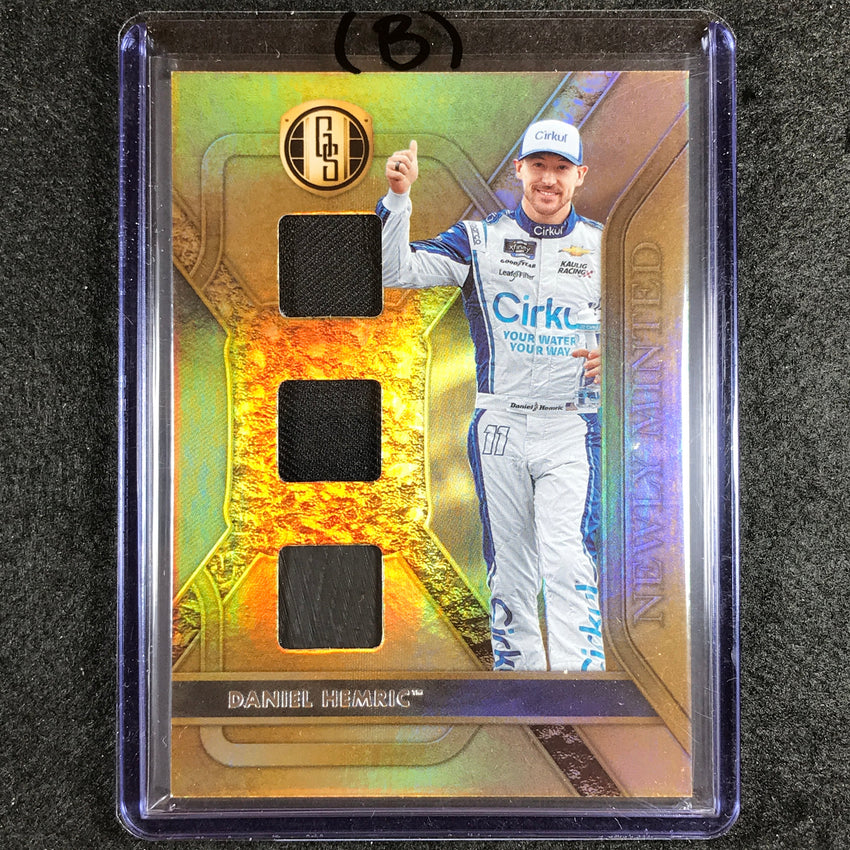 2023 Chronicles Racing DANIEL HEMRIC Gold Standard Newly Minted Jersey (B) #DH