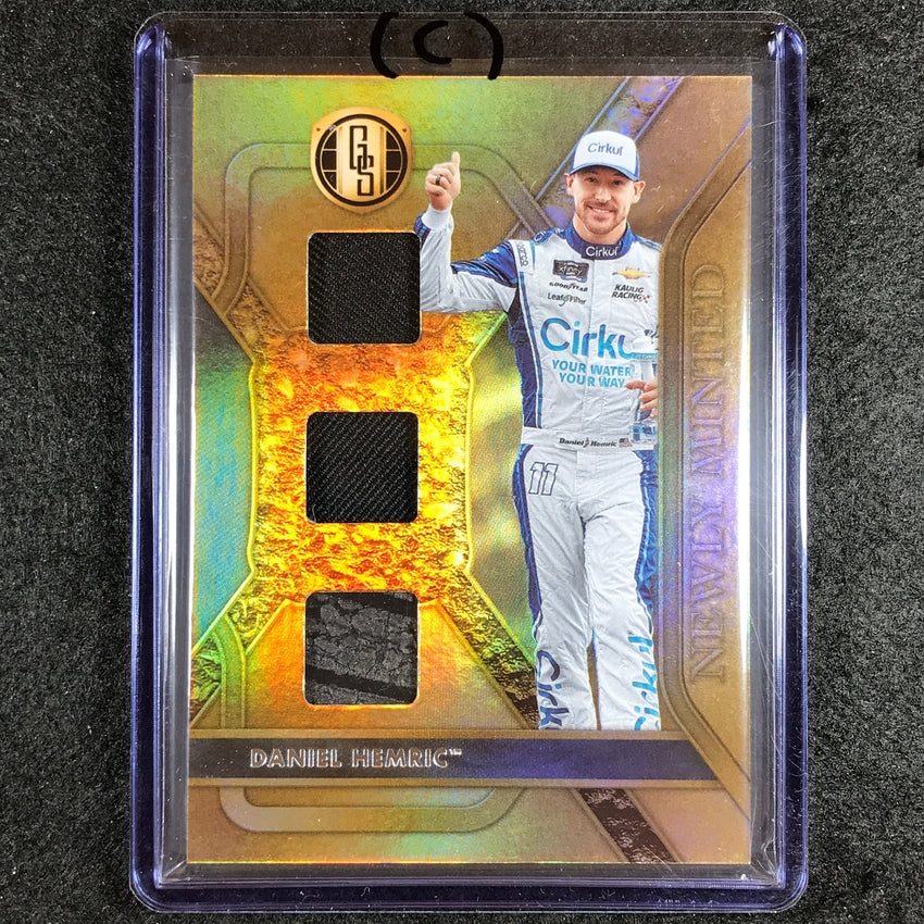 2023 Chronicles Racing DANIEL HEMRIC Gold Standard Newly Minted Jersey (C) #DH