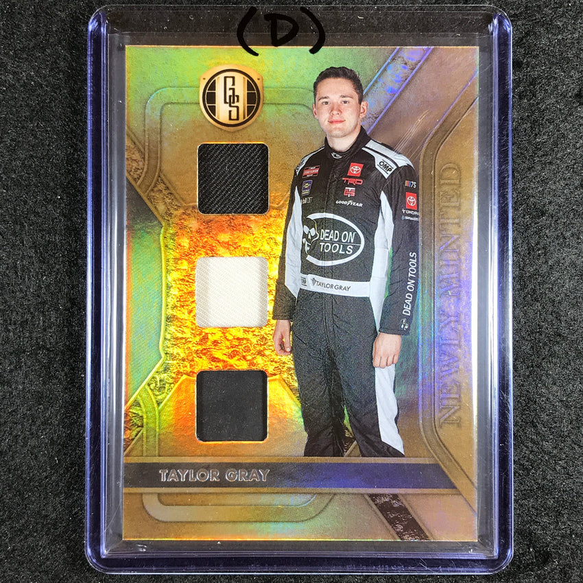 2023 Chronicles Racing TAYLOR GRAY Gold Standard Newly Minted Jersey (D) #TG
