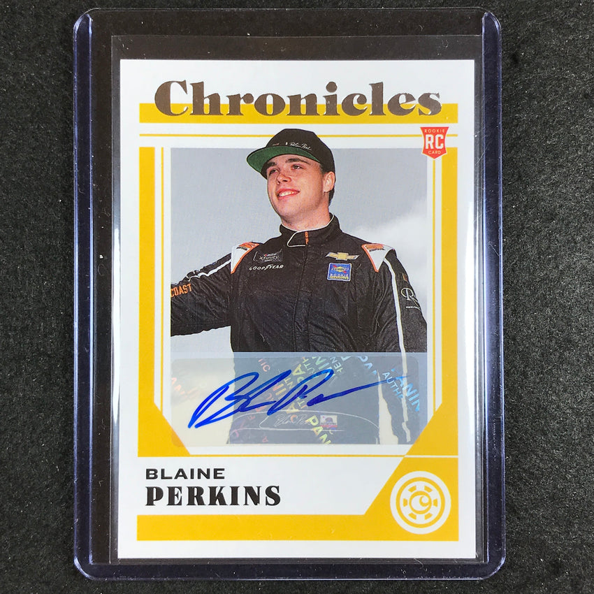 2023 Chronicles Racing Blaine Perkins Chronicles Rookie Auto No 2