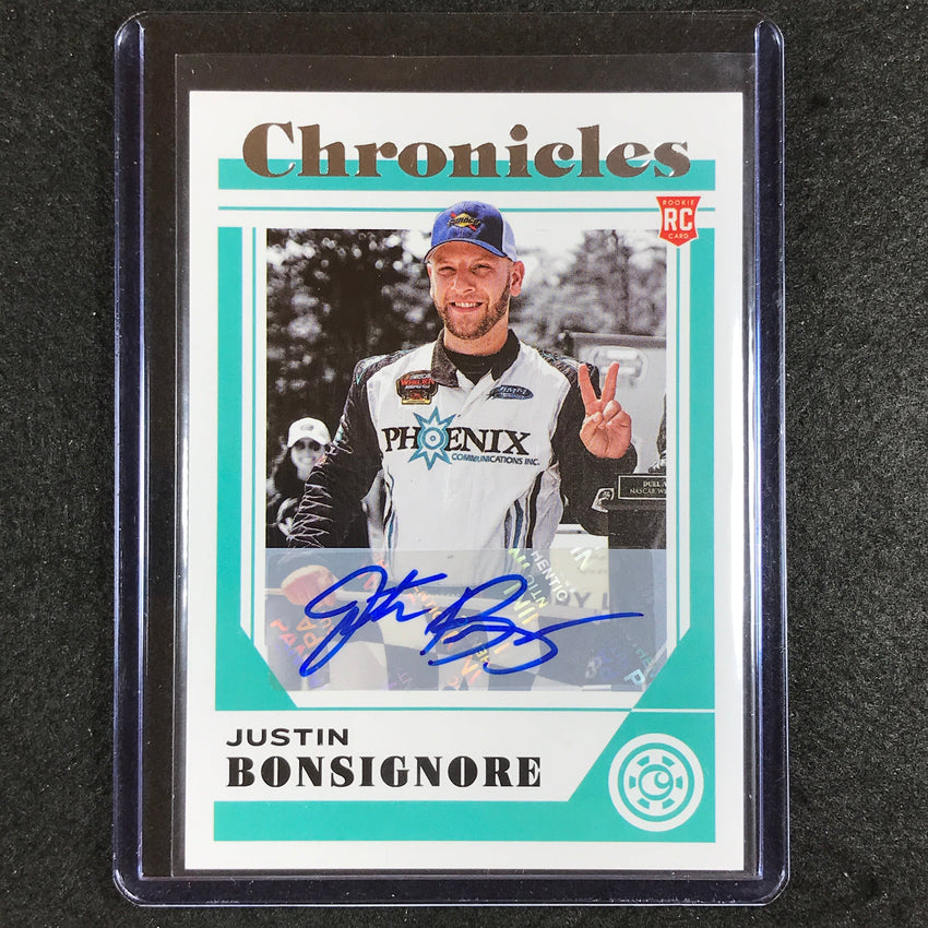 2023 Chronicles Racing Justin Bonsignore Chronicles Rookie Auto No 4