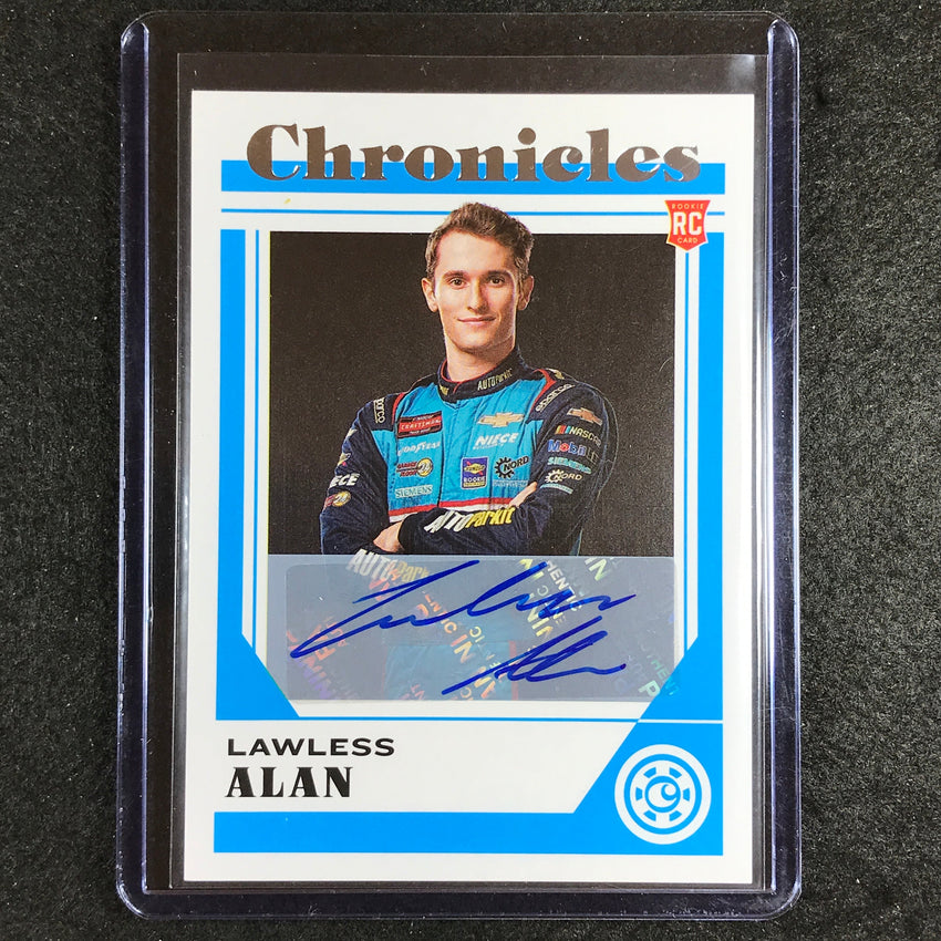 2023 Chronicles Racing Lawless Alan Chronicles Rookie Auto No 5