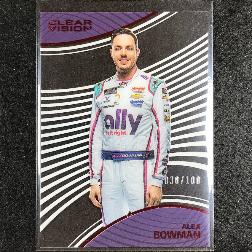 2023 Chronicles Racing Alex Bowman Clear Vision Acetate Red 30/100