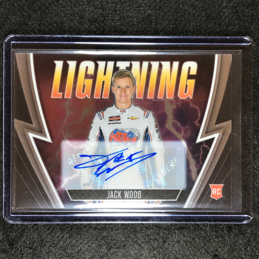 2023 Chronicles Racing Jack Wood Lightning Rookie Auto No 12