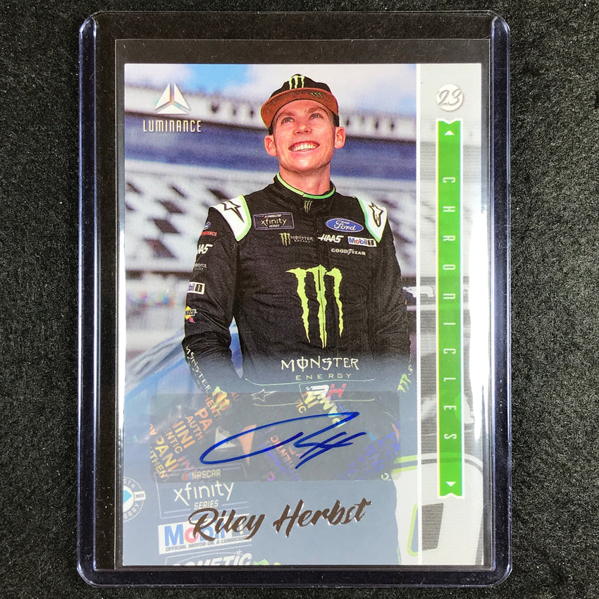 2023 Chronicles Racing Riley Herbst Luminance Auto No 5