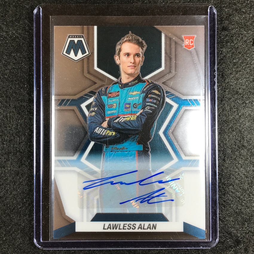 2023 Chronicles Racing Lawless Alan Mosaic Rookie Auto No 17