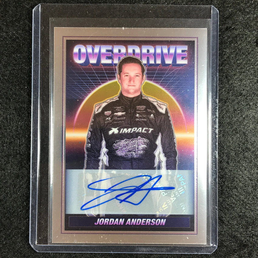 2023 Chronicles Racing Jordan Anderson Lightning Rookie Auto No 18