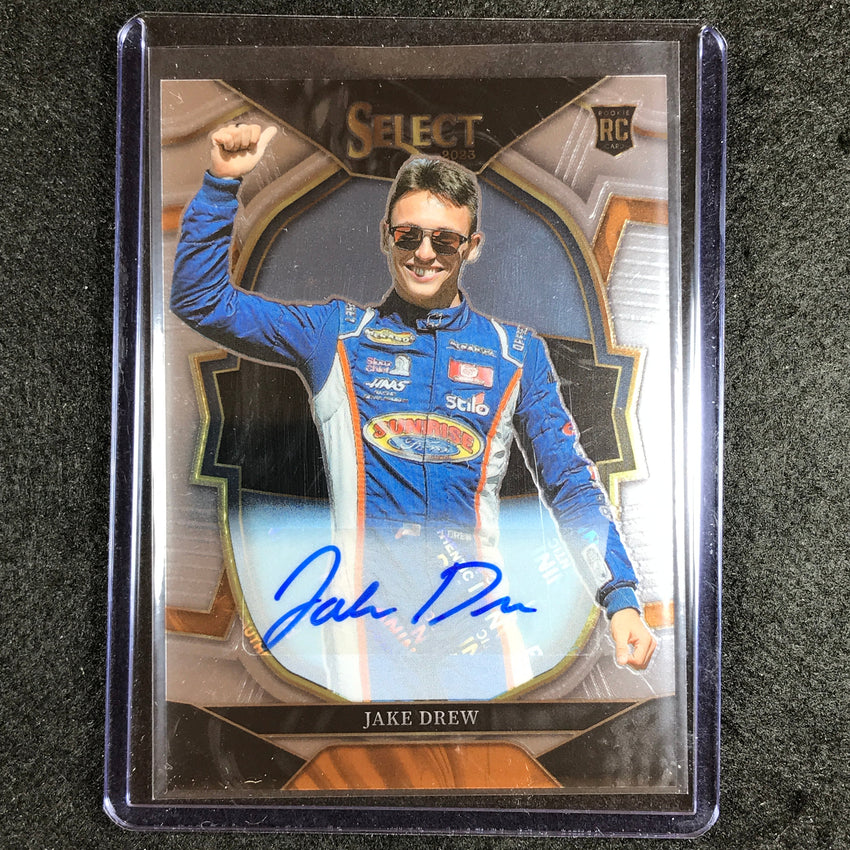 2023 Chronicles Racing Jake Drew Select Rookie Auto No 6