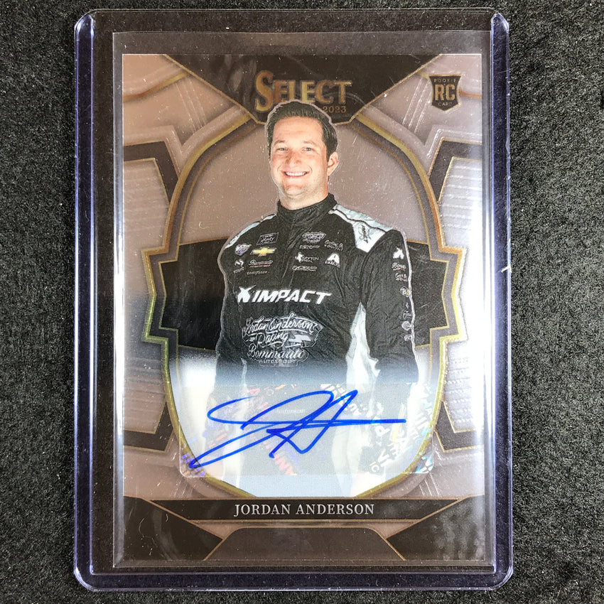 2023 Chronicles Racing Jordan Anderson Select Rookie Auto No 16