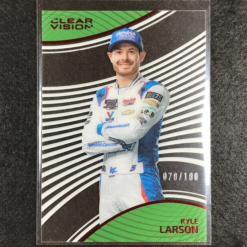 2023 Chronicles Racing Kyle Larson Clear Vision Acetate Red 70/100