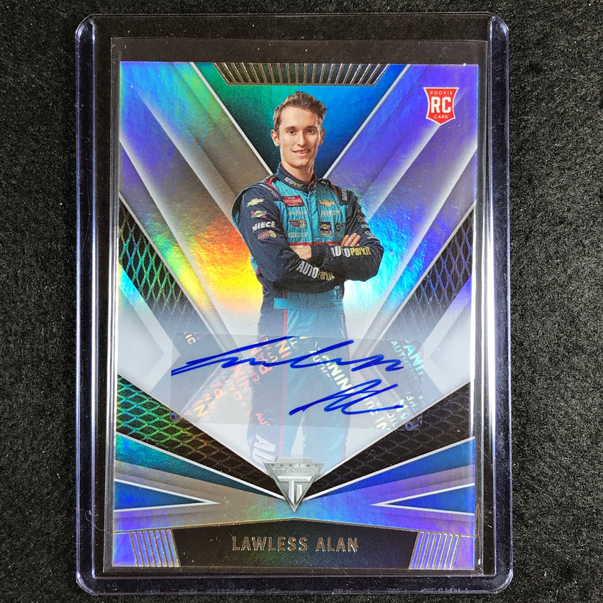 2023 Chronicles Racing Lawless Alan Titanium Rookie Auto No 12