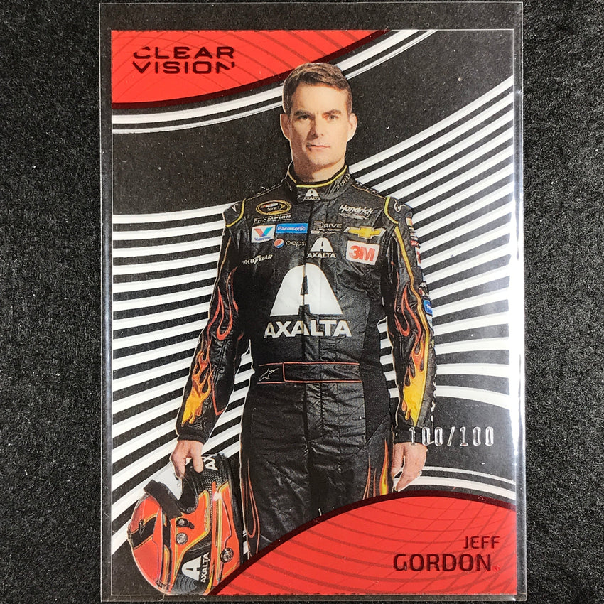 2023 Chronicles Racing Jeff Gordon Clear Vision Acetate Red 100/100