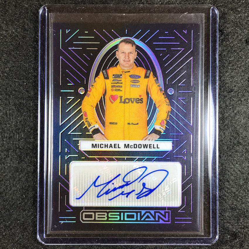 2023 Chronicles Racing Michael Mcdowell Obsidian Auto Purple Electric Etch 1/49