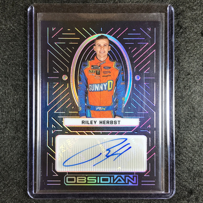 2023 Chronicles Racing Riley Herbst Obsidian Auto Pink Electric Etch 4/25