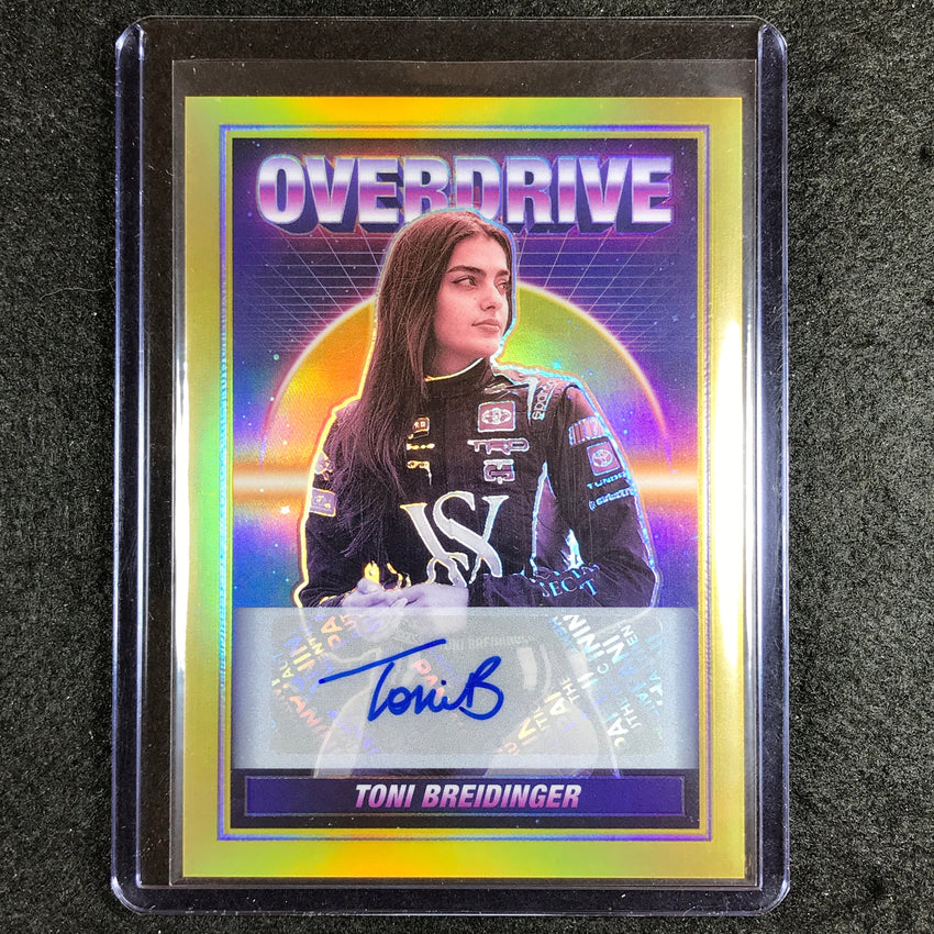 2023 Chronicles Racing Toni Breidinger Overdrive Auto Gold 2/10