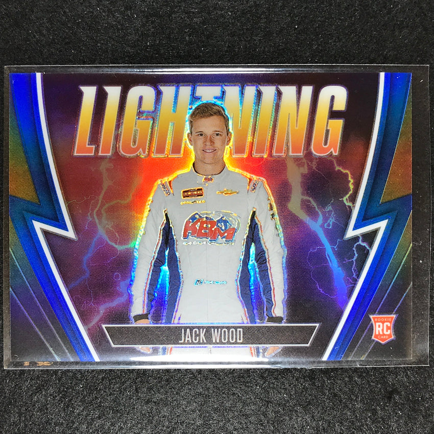 2023 Chronicles Racing Jack Wood Lightning Rookie Blue 2/199