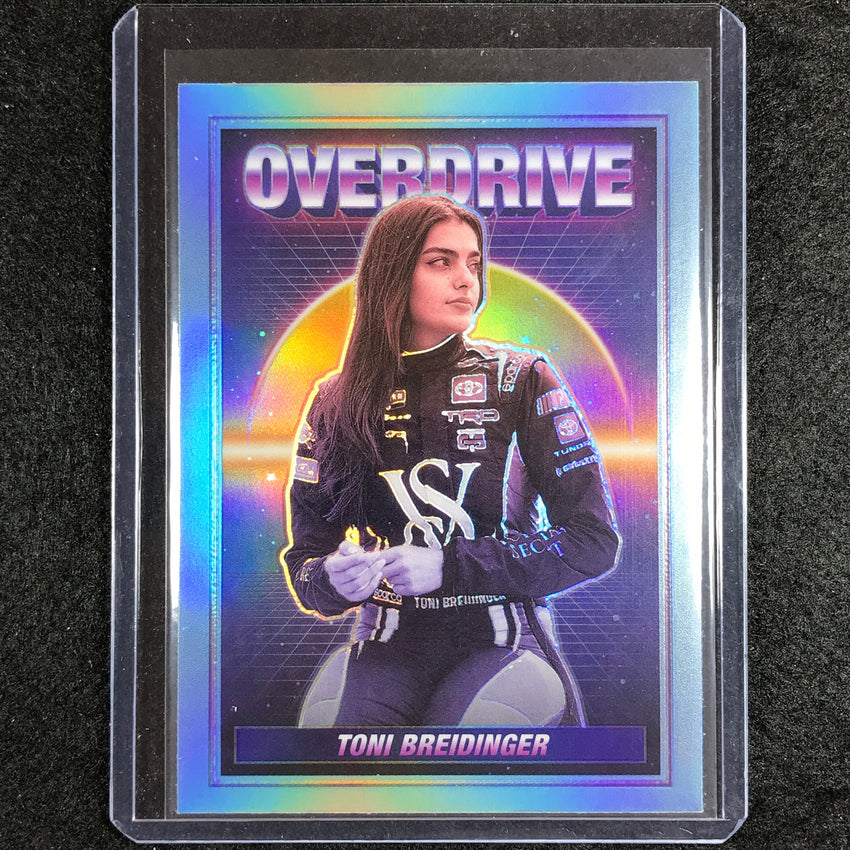 2023 Chronicles Racing Toni Breidinger Overdrive Carolina Blue Prizm No 12