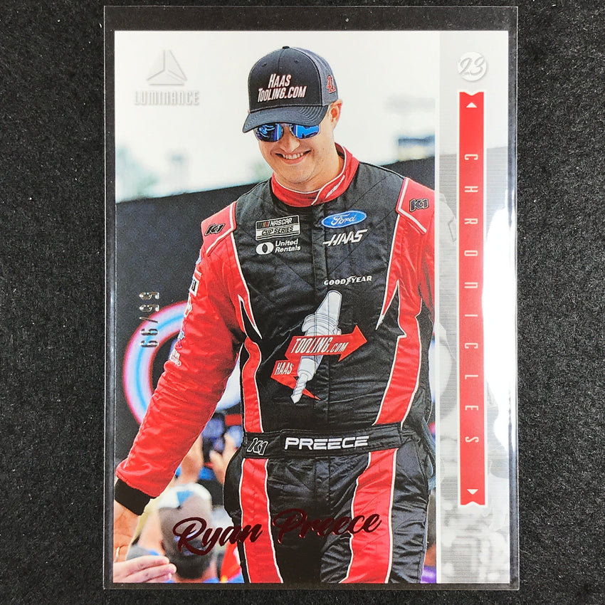 2023 Chronicles Racing Ryan Preece Luminance Red 55/99