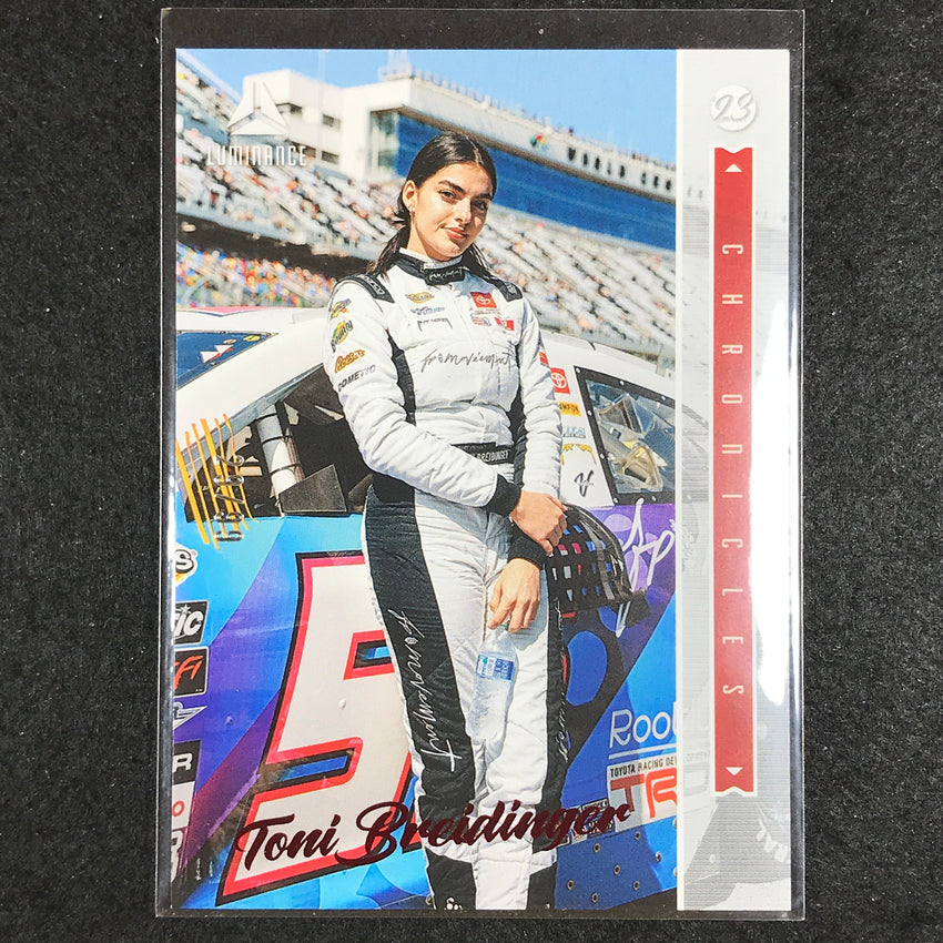2023 Chronicles Racing Toni Breidinger Luminance Red 29/99